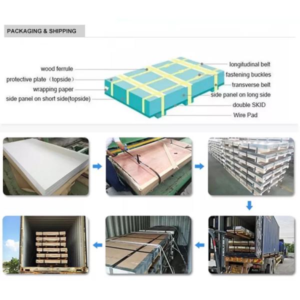 Anticorrosive 2B 10mm Stainless Plate , Thickened Mill Finish Stainless Steel Sheet