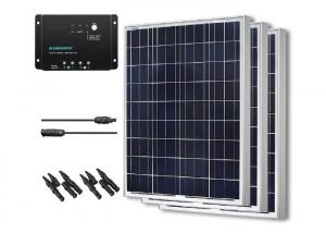 China 50 / 60 / 80 Watt Solar Panel Polycrystalline PV Module With Light Absorption on sale