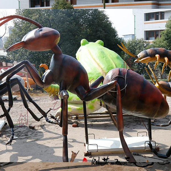 Outdoor Botanical Garden Giant Simulation Robot Animatronic Insects Model Rust Proof