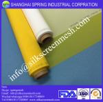 screen printing fabric mesh 68T white/yellow polyester printing mesh for screen