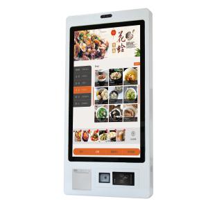 Buy cheap Customized POS Restaurant Floor Stand Wall Mounted Screen Kiosk product
