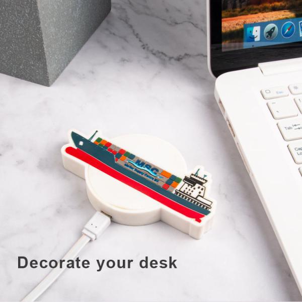 Customized PVC Wireless Charger, 10W High-quality & Fast Charging for smartphones