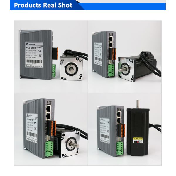 Lichuan DC Closed Loop Stepper Motor Drivers Kit 4.8N.m 2 Phase Nema24 DC24V~48V 5.8A 1000PPR