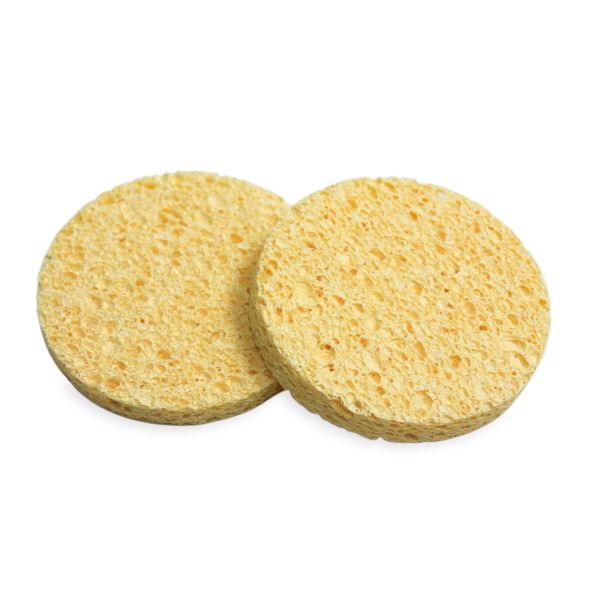 Extra Thick Strong Absorbent Wood Pulp Kitchen Pad - Eco-Friendly Cellulose Sponge Scourer for Dishes