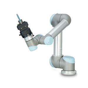 Low Cost Collaborative Robot Arm UR5 Replacing Labor Carrying Humanoid Robot