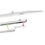 9600lm Replaceable LED Module CRI80 L80B10 Tools Free Installation