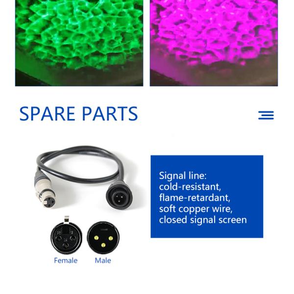 200 W Outdoor LED Par Advertising Gobo Logo Projector Light