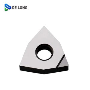 Buy cheap WNMG080402 PCD Inserts Wear Resistant For Turning / Milling And Drilling product