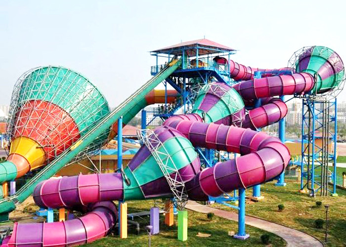 Amusement Theme Park Water Slide Giant Equipment Safety Tantrum Valley