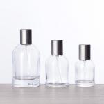Perfume Bottle 30ml 50ml 100ml Round Glass Spray Perfume Bottle Women'S Luxury