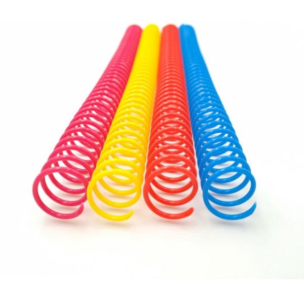 36 48 Loops PVC Plastic Spiral Binding Ring 1-3/4" For School