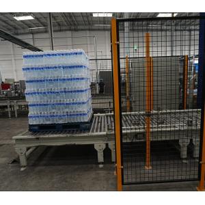 Buy cheap Flexible Double-Channel Gantry Palletizer For 42,000 BPH Bottled Water Production Line product