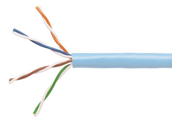 Quality Low Smoke Zero Halogen Cat6 Lan Cable , 4X2X23 AWG Cat 6 UTP Cable for sale