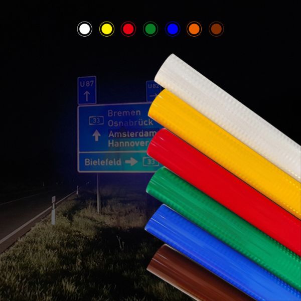High Intensity Micro Prismatic Engineering Grade EGP Reflective Sheeting Film
