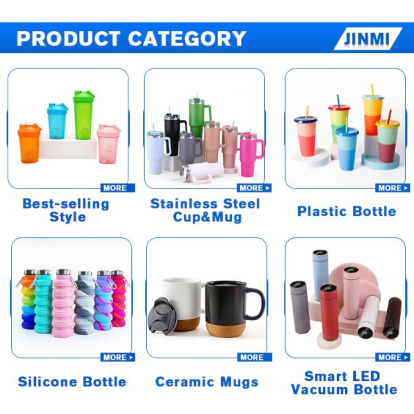 Various Models Customized Double 750ml Wall Stainless Steel Vacuum Flask Insulated Tumbler Small Mouth Water Milk Bottle