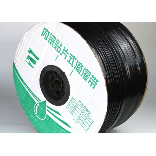 Black Drip Irrigation Tape 16mm Diameter Garden Drip Tape For Large Scale Farming