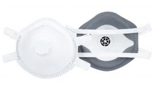 Buy cheap White Disposable Respirator Mask , FFP2V Dust Mask For Industrial Field product