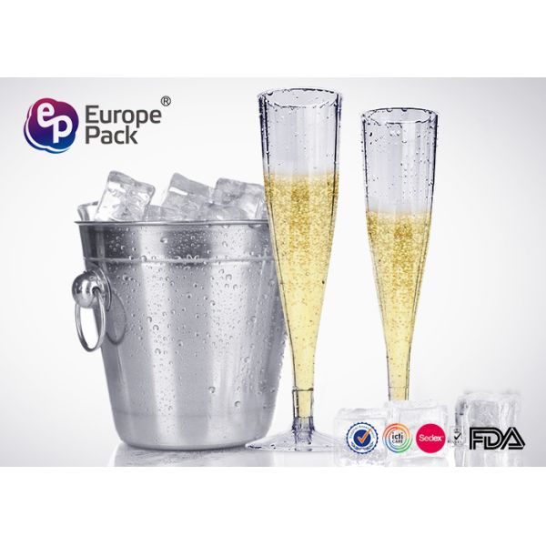 Disposable Plastic Champagne Glasses