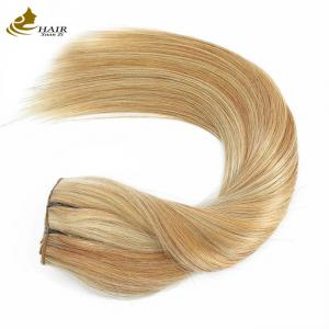 Buy cheap Virgin Human Hair Clip In Extensions Ponytail Straight Piano Color product