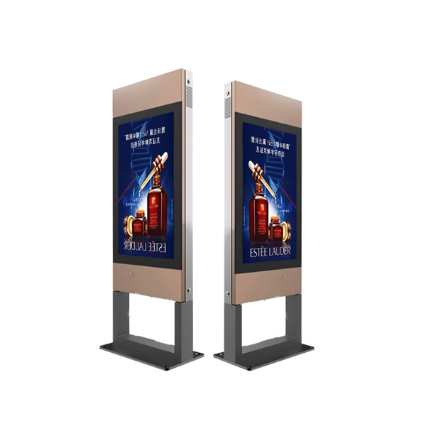 Android / Pc Outdoor Touch Screen KioskLightning Protection Galvanized Steel Shell