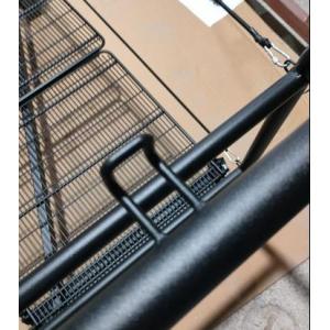 AT-0217 Storage Retail Display Trolley Storage Rack Easily Moving Customized