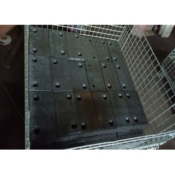 High Chrome White Iron Castings Abrasion Resistant Plates Hardness HB500