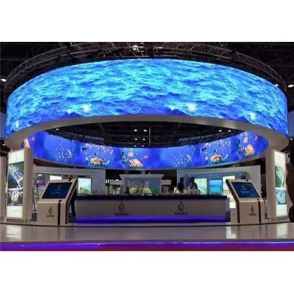 Light Weight Creative LED Screen Full Color 4mm SMD Brightness 1500 Cd/Sqm