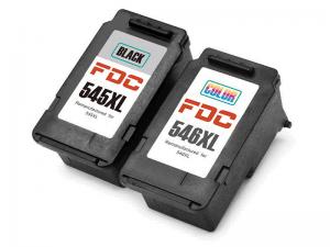 Buy cheap Recycled 2 - Pack Rebuilt Ink Cartridges For Canon  PG 545XL CL546XL Compatible product