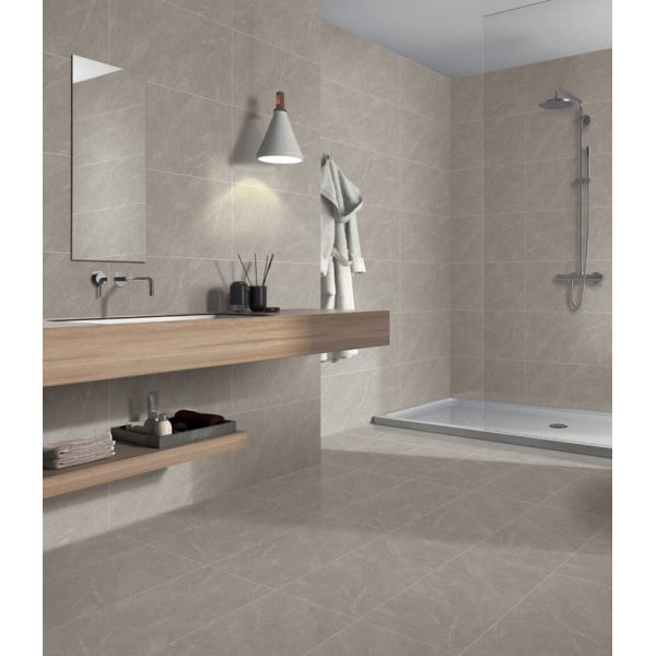 400x800mm Gray Soft Glazed Ceramic Wall Tile AAA Grade