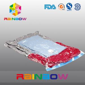 Buy cheap Nylon PE laminated plastic vacuum storage bag for clothes packaging product