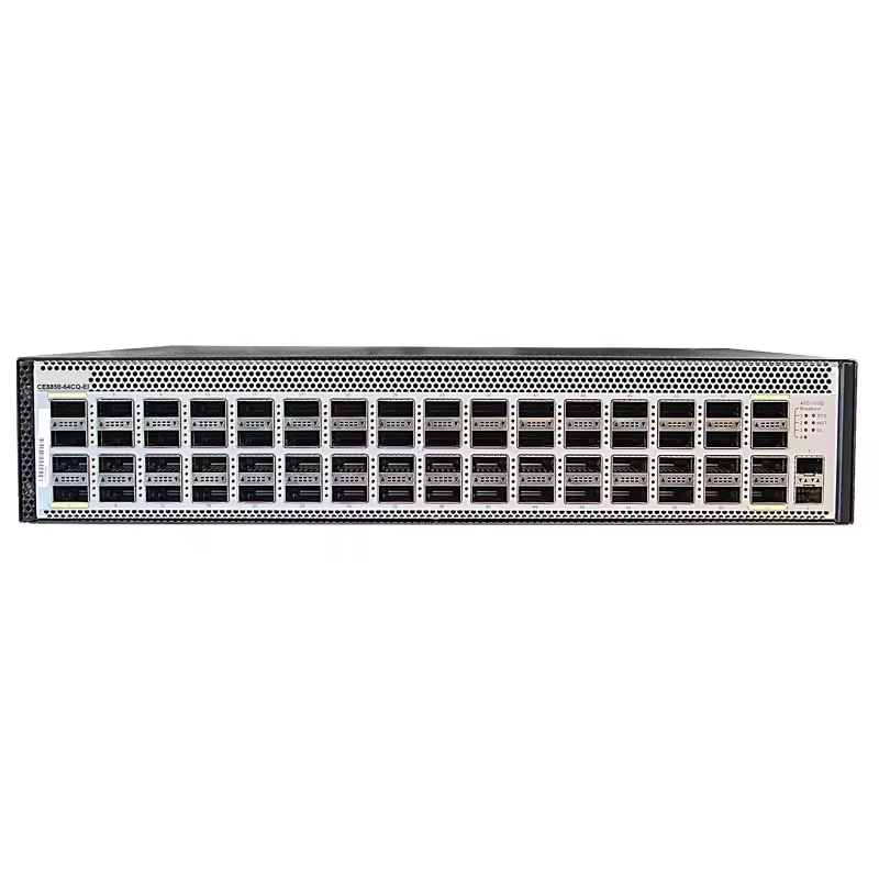 CE8850-64CQ-EI 64-Port 100GE QSFP28 Switch NIB Original 2 x AC Power Module 3 x FAN Box