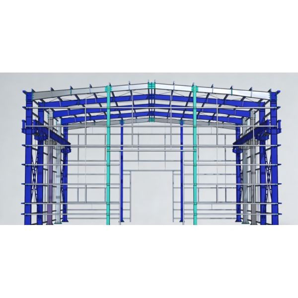 Industrial Prefab Steel Structure Building Workshop Warehouse BREEAM Standard