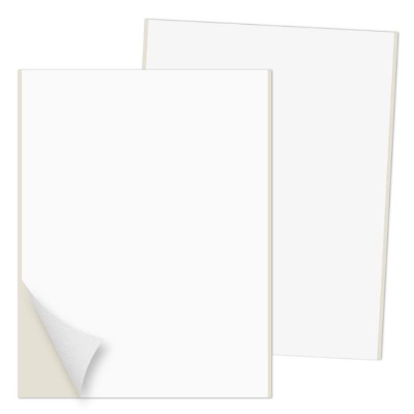 Waterproof Customizable A4 Label Stickers with Strong Adhesive for Inkjet and Laser Printers