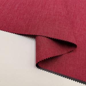 Buy cheap Red 300D Polyester Fabric 300D Cationic Fabric For Handbads product