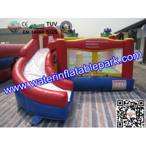 Professional Inflatable Bouncy Castle Combo 1500D PVC with Slide