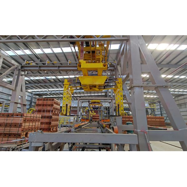 Automatic Brick Packaging Robot with 500kg and 800KG Capacity for Industry 4.0 Compatibility