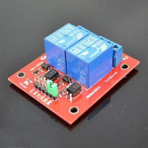 250VAC 30VDC Arduino 2 Relay Module Expansion Board , Control Panel