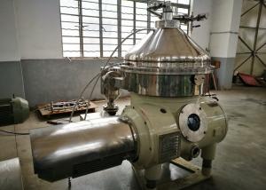 Buy cheap Durable Disc Stack Centrifuge / Fruit Juice Separator For Processing Beverages product