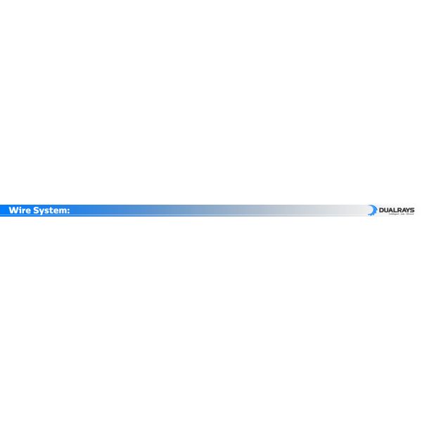 DUALRAYS HB6 2ft 100W IP65 140LPW Aluminium LED Linear Highbay for Warehouse Aisle for high rack warehouses