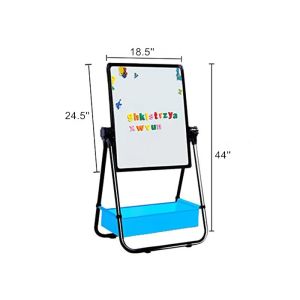 Magnetic Double-Sided Dry Erase Board whiteboard chalkboard With 360° Rotating