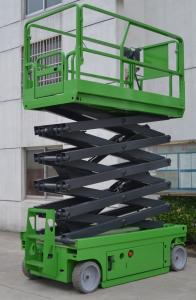 Buy cheap Compact Design 12m Self Propelled Electric Scissor Lift Aerial Working Table With Long Using Period product