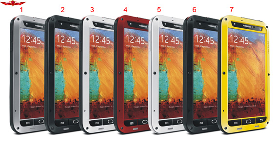 Aluminum Dirtproof/Shockproof/Waterproof Case For Samsung Galaxy Note 3 Gift Box Yes