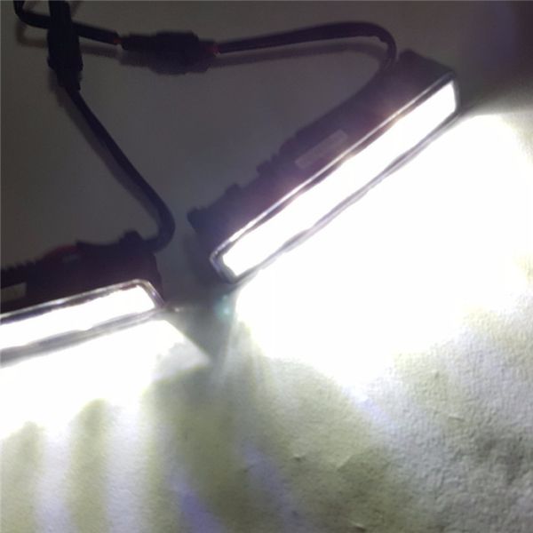 ECE Plug 6500K 120LM Car DRL Daytime Running Light