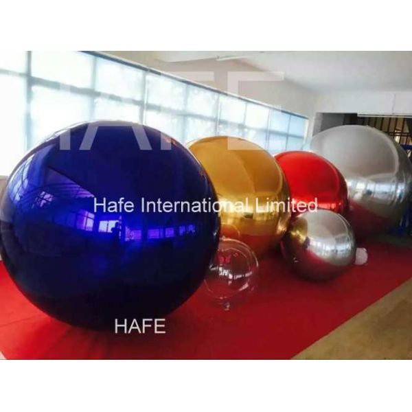 Inflatable Mirror Balloons For Event Decoration Suitable For Space Events And Marketing Custom Sizes Available