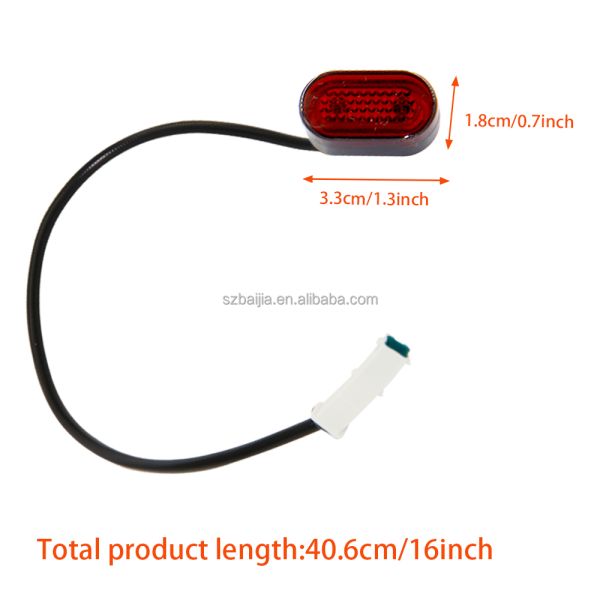 Electric Scooter Brake Light Safety Warning Tail Light For G30 Electric Scooter Spare Parts