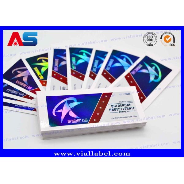 PVC Pharmaceutical Sticker Label For 15ml Peptide Bottle self adhesive labels for plastic bag