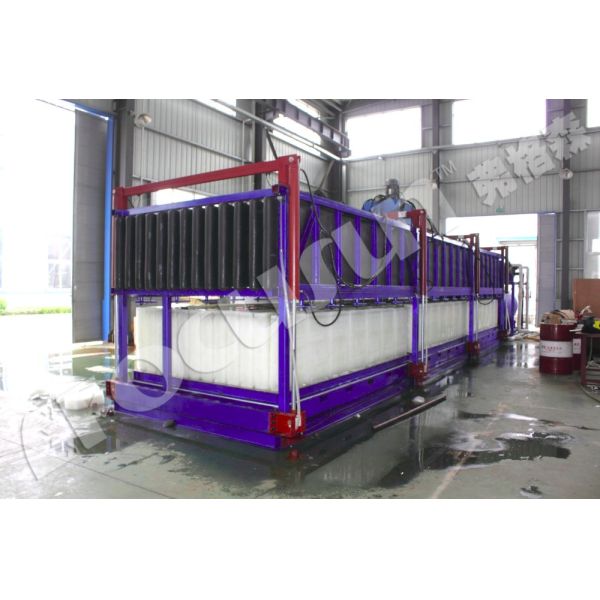 30MT/24Hours Tube Ice Making Machine with 220-480V Voltage and Bitzer / Bock Compressor