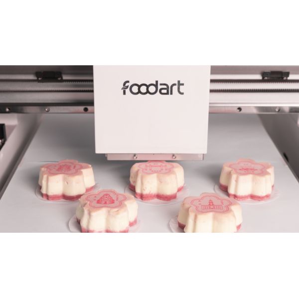 Personalized Desktop Flatbed Food Printer Edible Picture For Bakeries