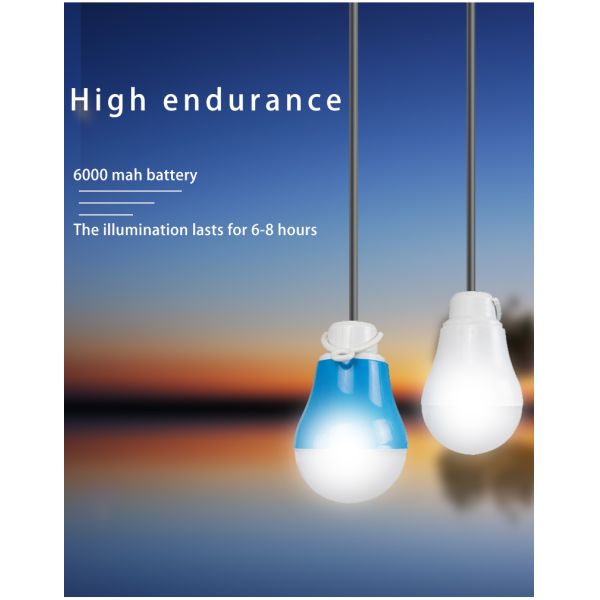 Eco Friendly 6000mah 5W*3PCS Solar Emergency Lights For Home Use