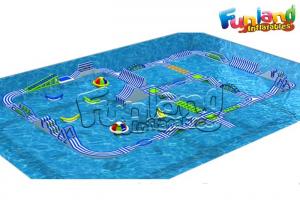 Buy cheap Customized Aqua Park Water Sport Playground Giant Inflatable Water Park for Commercial Use product